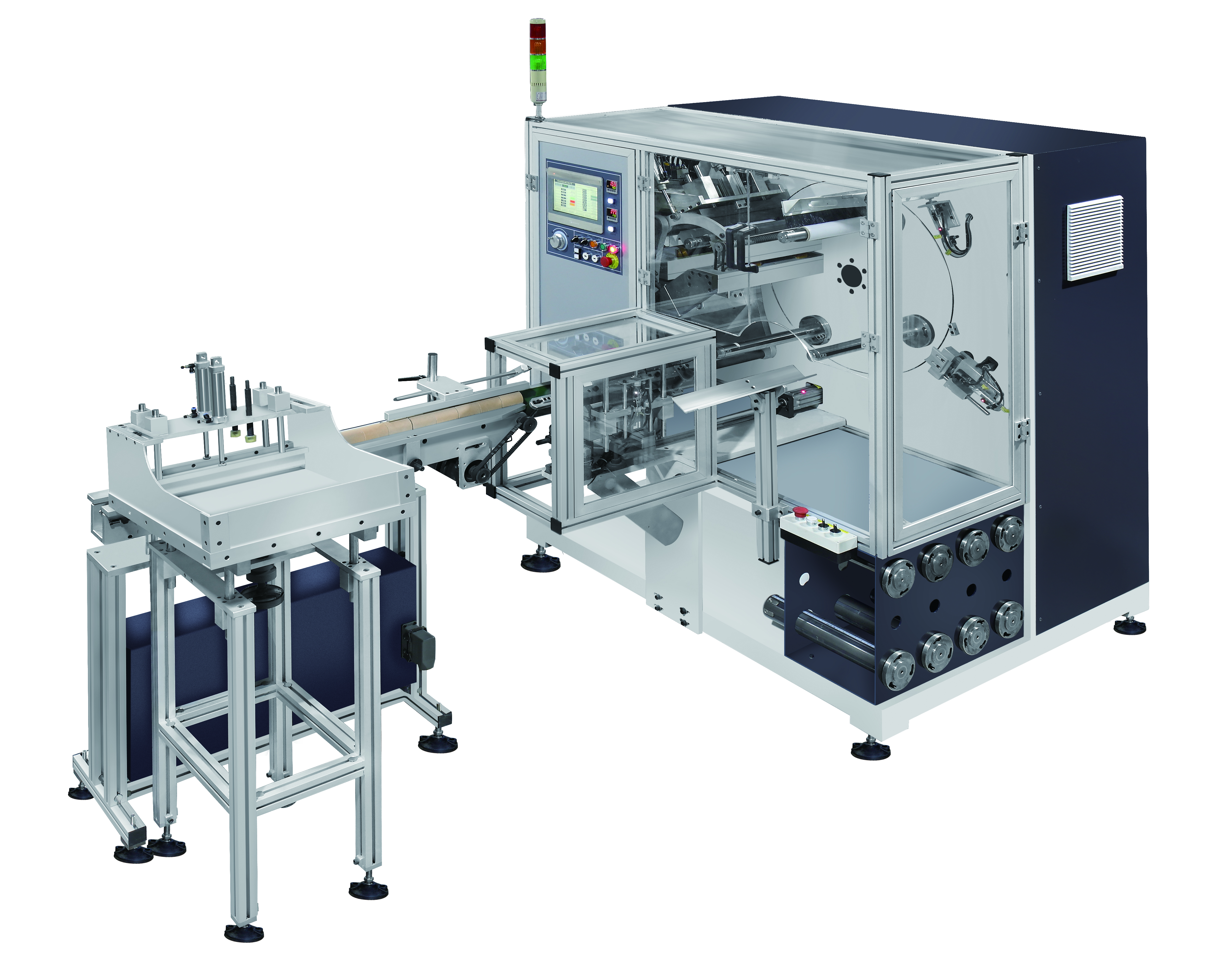 Non Stop Rewinding Machines: Micro-Scale Applications in Production Lines